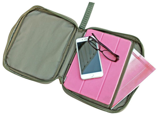 CAMP COVER TABLET-TASCHE KHAKI