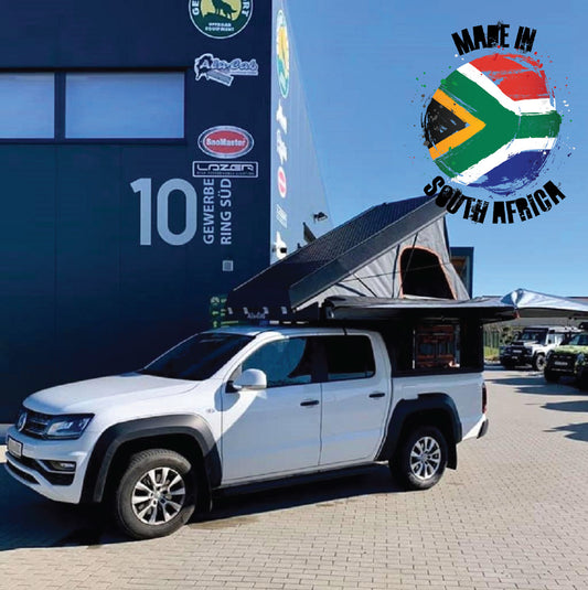 Alu-Cab Canopy Camper VW Amarok D/Cab ab 2010+ in schwarz