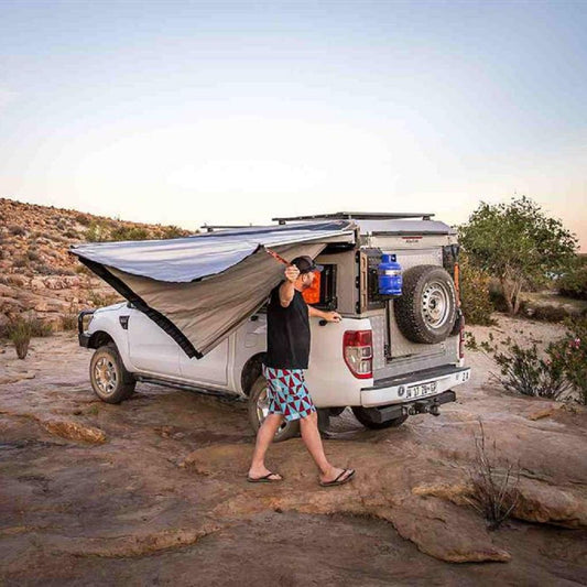 Alu-Cab Shadow Awing Markise 270° 2m60, linke Fahrzeugseite