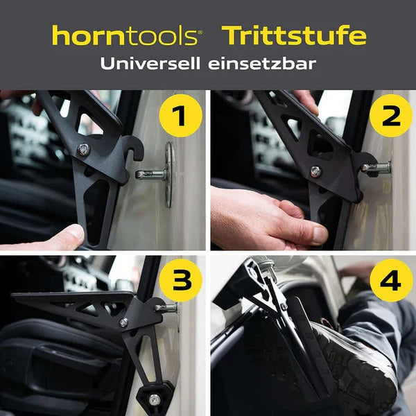 Trittstufe Universal Tür Stufe Door Step Leiter Türpedal Dachträger Dachzelt horntools