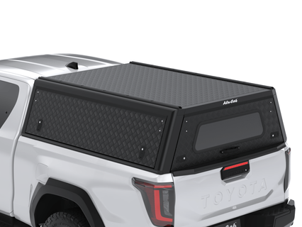 Alu-Cab Hardtop "Explorer" für Toyota Hilux Travo 2026+ Extrakabine schwarz/geriffelt