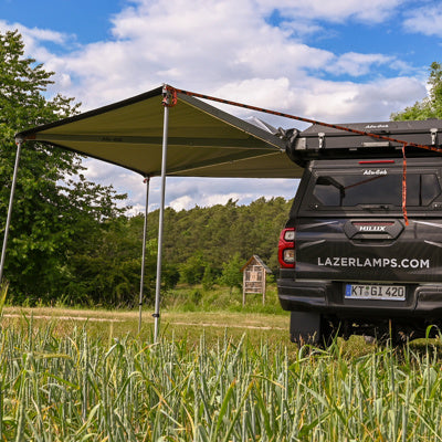 Alu-Cab Markise 180°, links