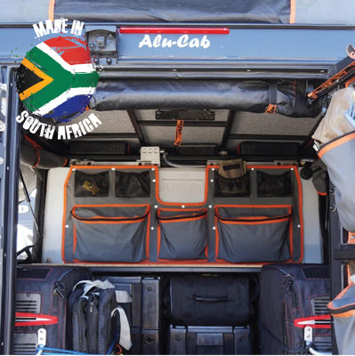 Alu-Cab Canopy Camper Canvas Taschensystem Wassertank