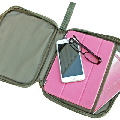 CAMP COVER TABLET-TASCHE KHAKI