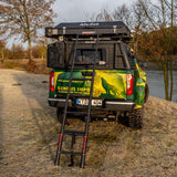 Alu-Cab Aluminium-Teleskopleiter für Dachzelt 2,60 Meter inkl. Halterungen und Tasche
