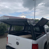 Alu-Cab Hardtop Explorer VW Amarok 2010+ Doppelkabine schwarz/ geriffelt