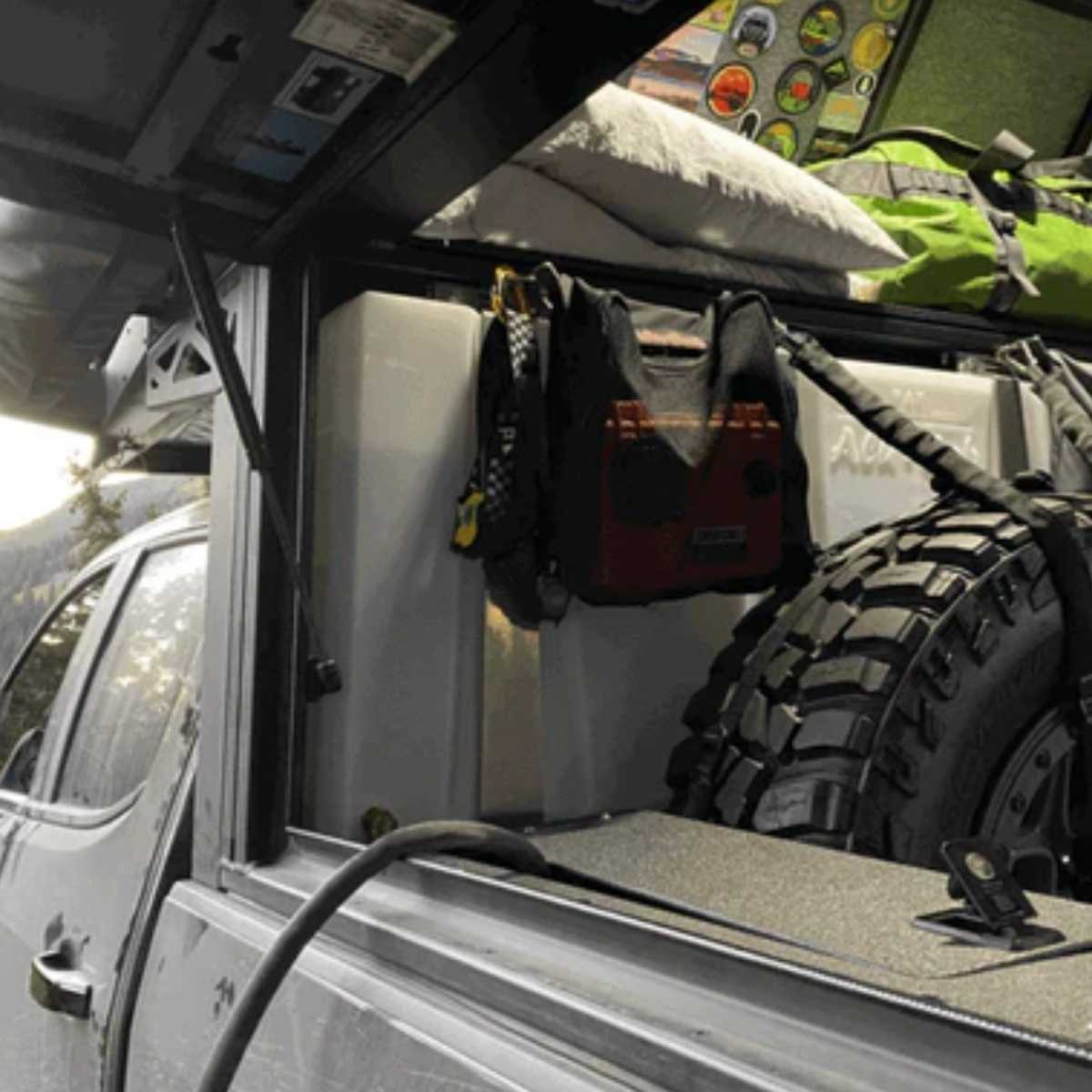 ALU-CAB  Wassertank 50L mit Halterungen (Set) - ModCap und Canopy Camper