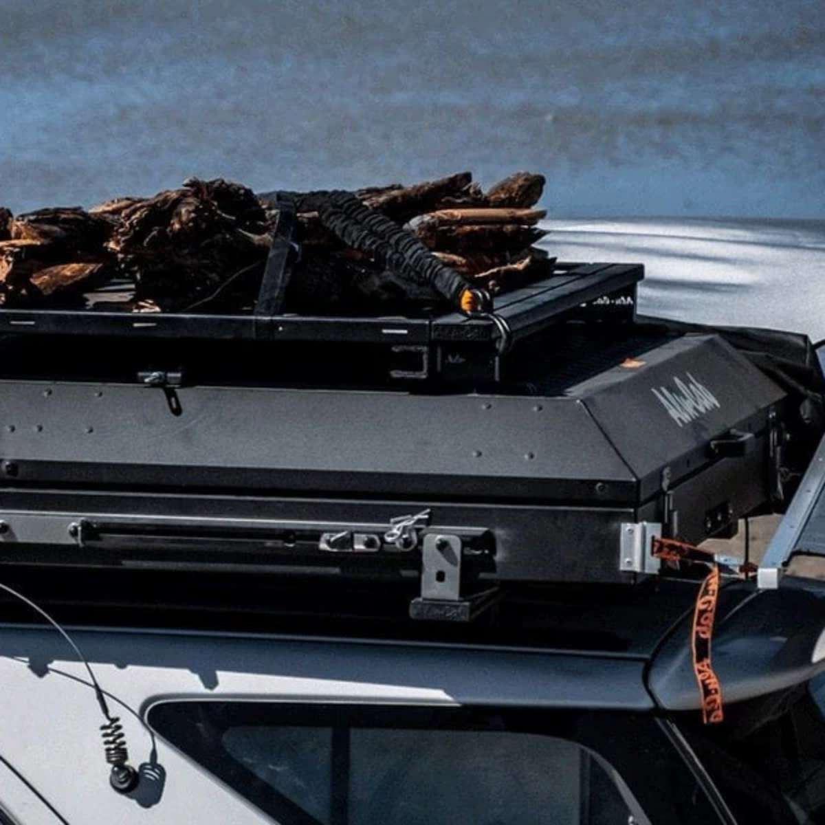 Alu-Cab Dachkorb Tischhalterungen