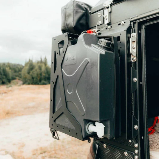 Alu-Cab Kanisterhalter Links/Rechts schwarz