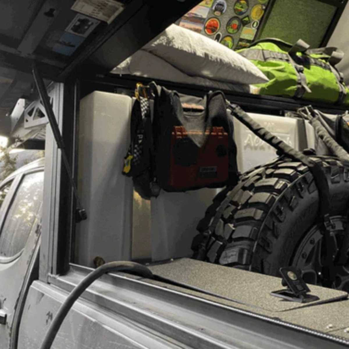 ALU-CAB  Wassertank 50L mit Halterungen (Set) - ModCap und Canopy Camper