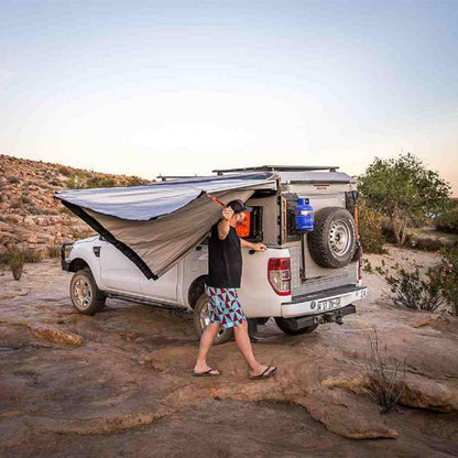 Alu-Cab Shadow Awing Markise  270° 2m60, linke Fahrzeugseite