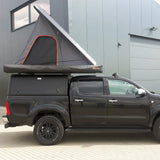 Alu-Cab Hardtop Explorer Toyota Hilux 2005-2015 Doppelkabine schwarz/ geriffelt