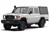 Alu-Cab Hardtop Explorer Toyota Land Cruiser 79 1984+ Doppelkabine schwarz/ glatt