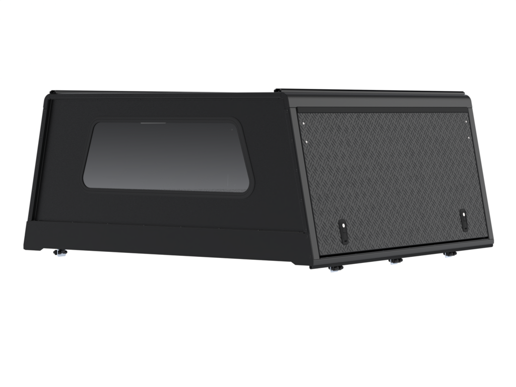 Alu-Cab Hardtop Explorer Toyota Land Cruiser 79 1984+ Doppelkabine schwarz/ geriffelt