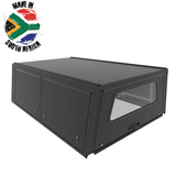 Alu-Cab Hardtop "Explorer" für Toyota Land Cruiser 79 1984+ Einzelkabine schwarz/ glatt