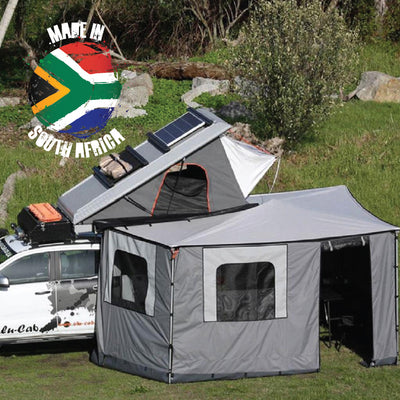 ALU-CAB 270° MARKISE SEITENWÄNDE SET LINKS