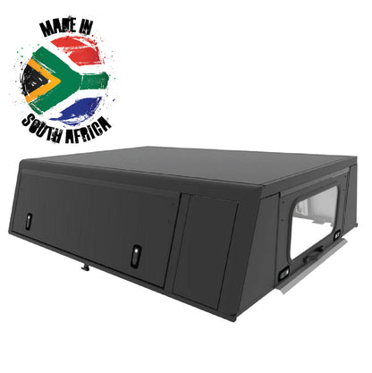 Alu-Cab Hardtop Adventure Ford Ranger 2012-22 Extrakabine schwarz/ glatt