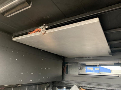 ALU-CAB HARDTOP TISCHHALTERUNG KIT, SCHWARZ (NUR CONTOUR)