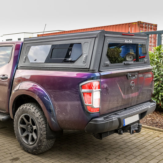 Alu-Cab Hardtop "Contour" für Nissan Navara NP300 EU 2016+ Doppelkabine mit Fenster