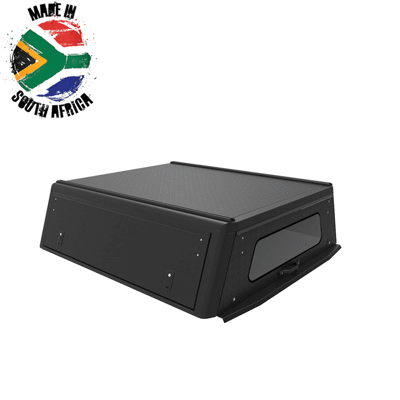 Alu-Cab Hardtop  Explorer VW Amarok 2023+ Doppelkabine Schwarz/Geriffelt