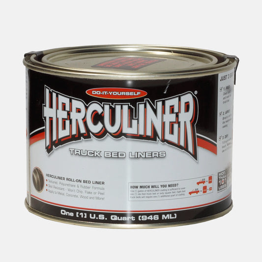 Herculiner 1.8m2 schwarz Zusatzdose Beschichtung für Ladefläche PU