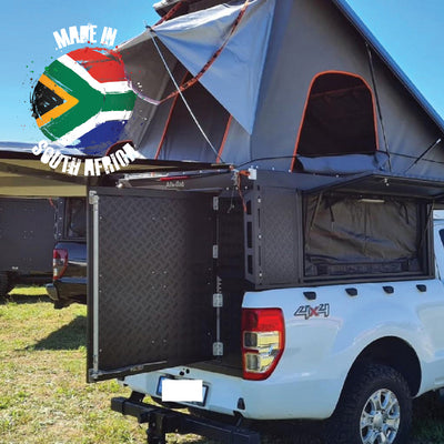 Alu-Cab Canopy Camper Isuzu D-Max X/Cab 2012-2020 schwarz