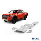 Rival Unterfahrschutz, Isuzu D-Max 2021 - , 1,9D, 3.0D (incl Euro6) Double Cab ONLY!, 5 Teilig