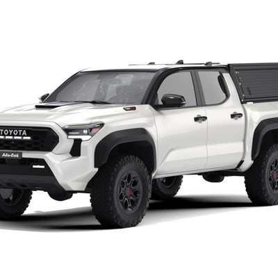 Alu-Cab Hardtop "Guard" für Toyota Tacoma 2024+ Shortbed schwarz/ geriffelt