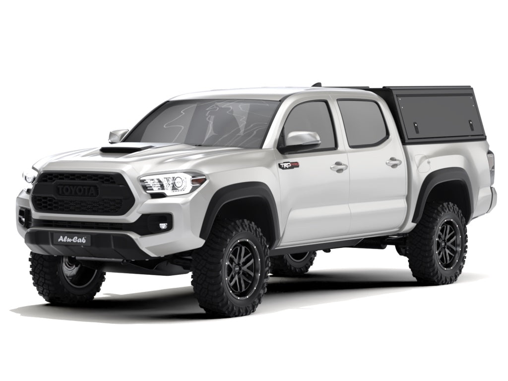 Alu-Cab Hardtop "Guard" für Toyota Tacoma 2016-2023 Shortbed schwarz/ glatt