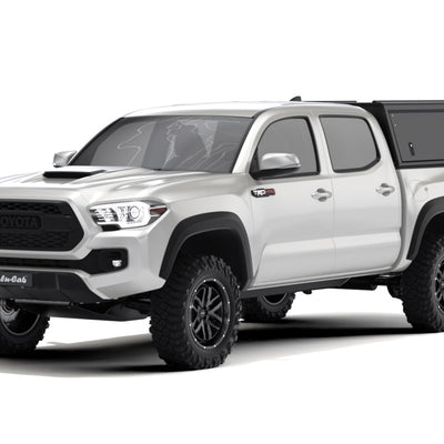Alu-Cab Hardtop "Guard" für Toyota Tacoma 2016-2023 Shortbed schwarz/ glatt