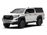 Alu-Cab Hardtop "Guard" für Toyota Hilux 2016+ Doppelkabine schwarz/ geriffelt