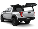 Alu Cab Hardtop "Explorer" für Toyota Hilux 2026+ Doppelkabine schwarz/glatt