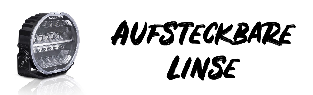 Lazer Lamps - Vorsatz/Aufsteckbare Linse