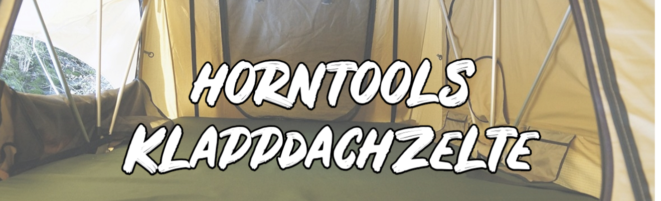 Horntools Klappdachzelte