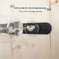 Preview: Silwy Metallleiste selbstklebend 50 cm