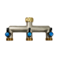 Preview: Messing 3- Weg Verteiler 3/4Zoll