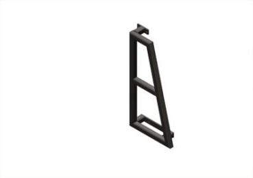 ALU-CAB HARDTOP LEITER ADV. 54CM R. SCH. [HILUX 05]