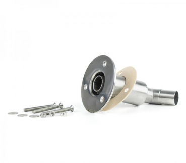 Bordwanddurchführung Abgas 24mm mit Schraublöchern