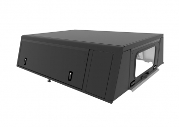 ALU-CAB HARDTOP ADVENTURE ISUZU D-MAX 2012-2020 SPACE-CAB SCHWARZ/ GLATT