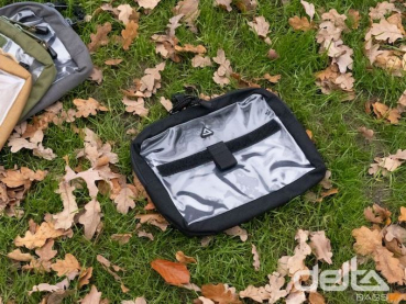 Velcro BagAccessorie Clear Schwarz