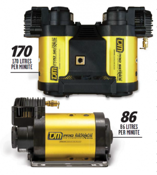 Preview: luftkompressor  TJM HD PRO Serie Twin 170L / min