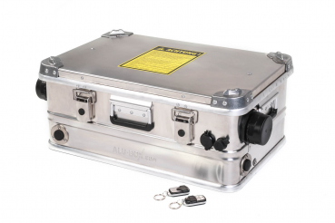 Preview: AutoAutoterm Air 2D, Mobile Standheizung mit Alubox mit  Batterie und 1Tank