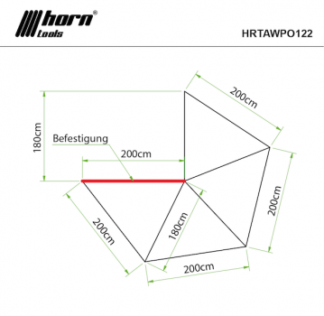 Preview: Markise Eaglewing 2x2m - horntools
