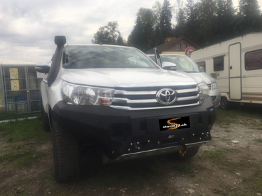 Preview: Rival Front Stossstange für Toyota Hilux Revo 2015- , schwarz 