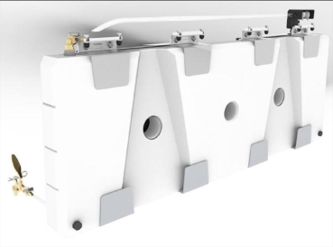 ALU- CAB CANOPY CAMPER WASSERTANK 50L MIT HALTERUNGEN