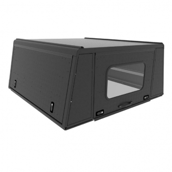 ALU-CAB HARDTOP ADVENTURE TOYOTA LAND CRUISER 79 1984+ DOPPELKABINE SCHWARZ/ GERIFFELT