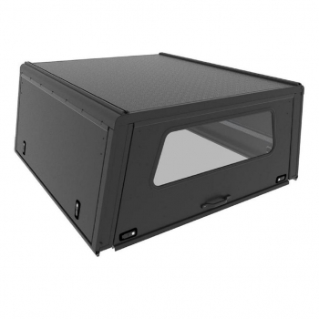 ALU-CAB HARDTOP EXPLORER TOYOTA LAND CRUISER 79 1984+ DOPPELKABINE SCHWARZ/ GLATT