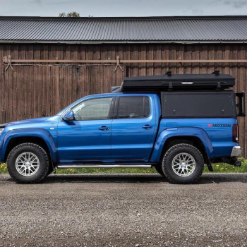 ALU-CAB HARDTOP ADVENTURE VW AMAROK 2010+ DOPPELKABINE SCHWARZ/ GLATT