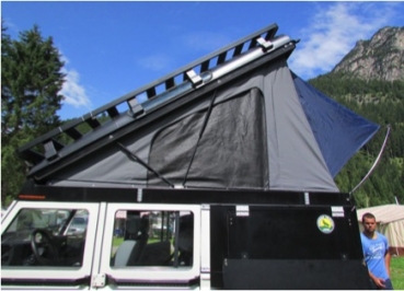 Preview: Alu-Cab Hubdach ICARUS für Defender