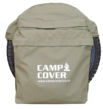 CAMP COVER RESERVERADABDECKUNG MIT ZWEI TASCHEN SAFARI STYLE 33
